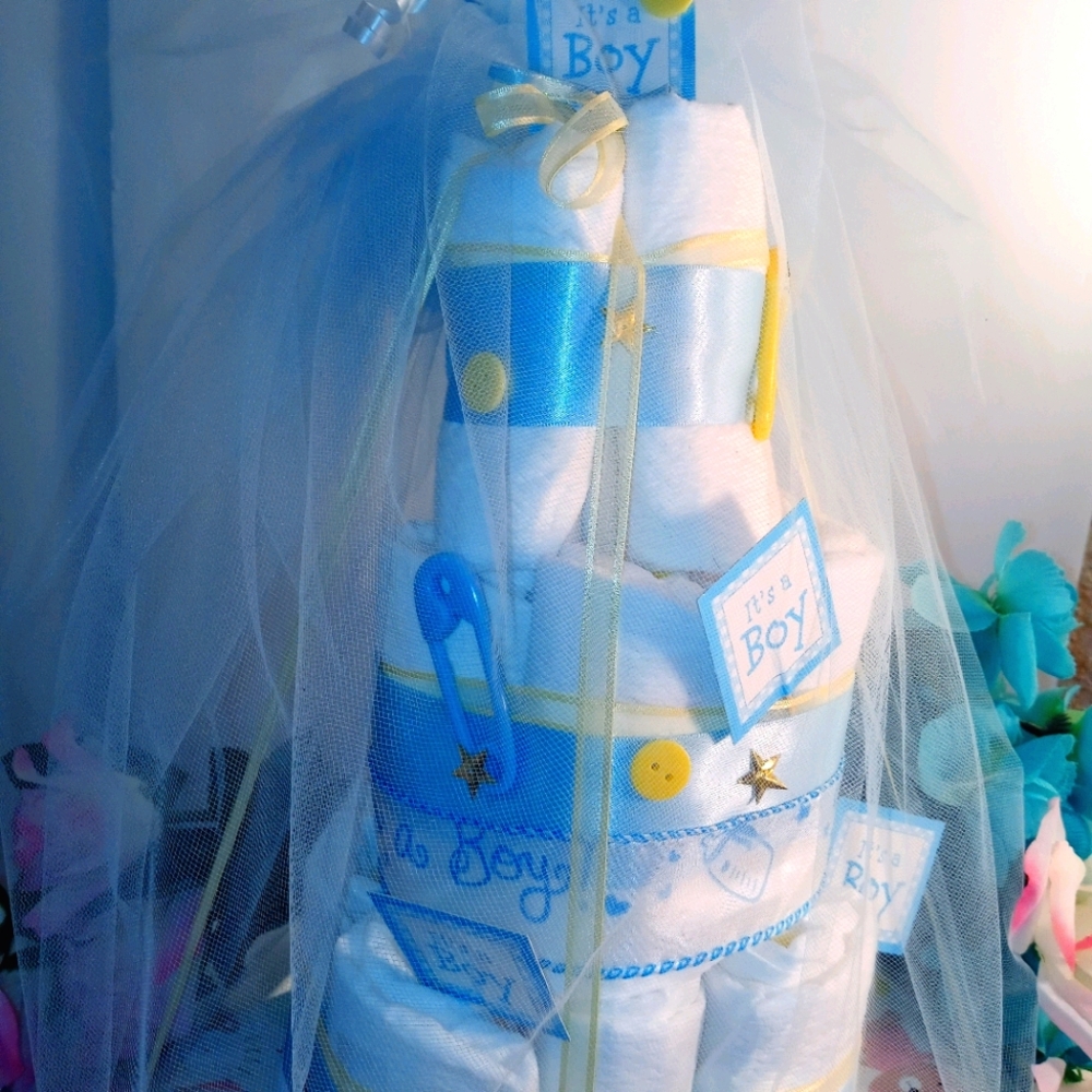 Diaper Cake - Picture 3 of 5